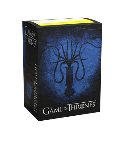 Sleeves - Dragon Shield - Box 100 - Brushed Art - Game of Thrones House Greyjoy