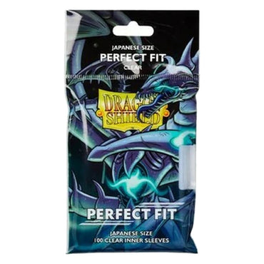 Dragon Shield Perfect Fit 100 pack Japanese Size Clear Sleeves